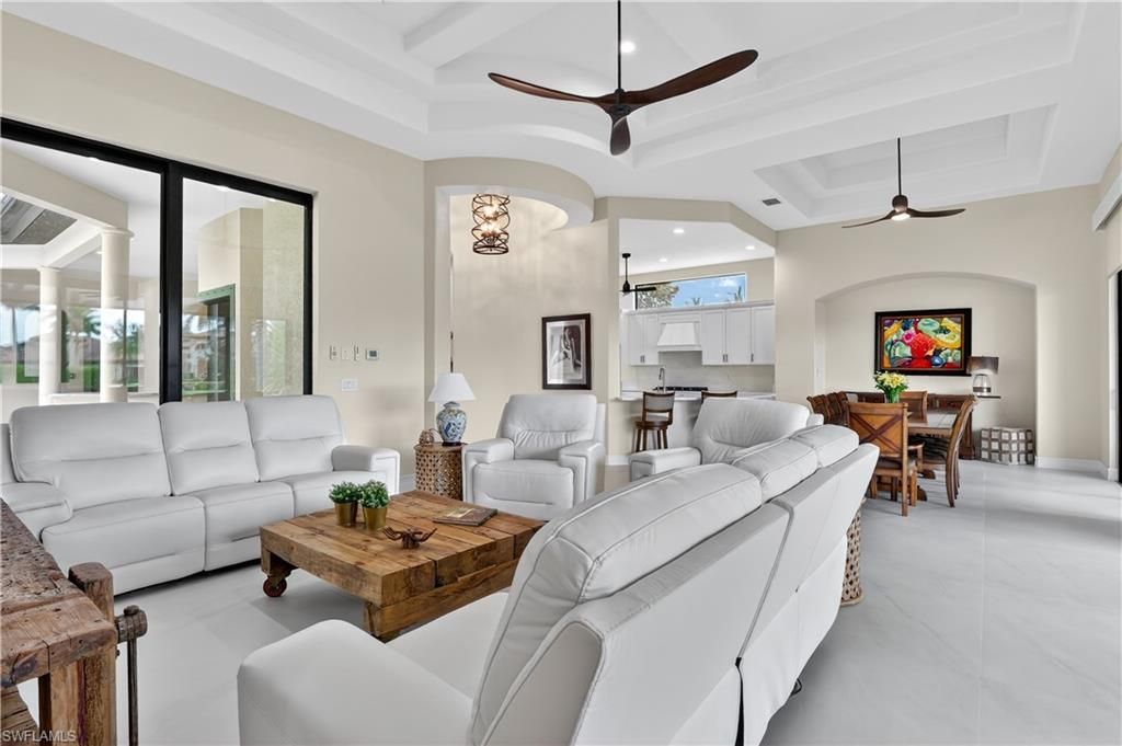 Dining room, Interior, Living room, Recessed Lighting