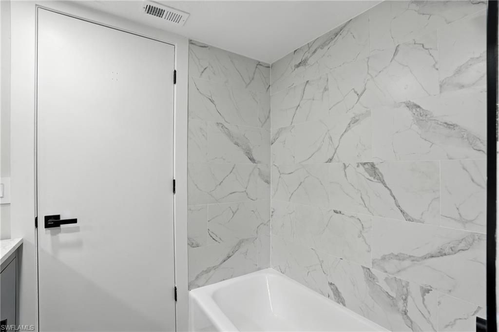 Bathroom, Interior, Marble Walls