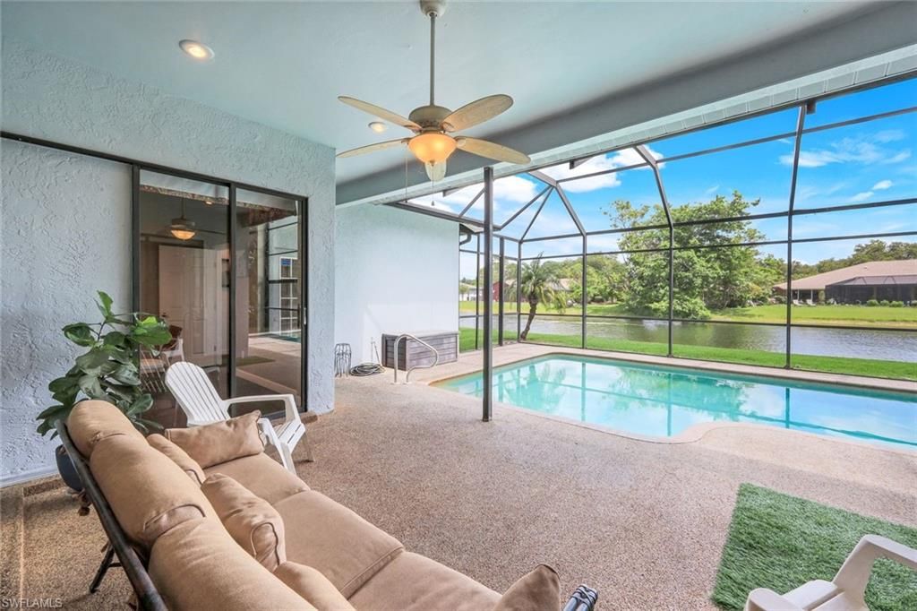 Glass Ceilings, Interior, Pool, Recessed Lighting, Sun Room, Water