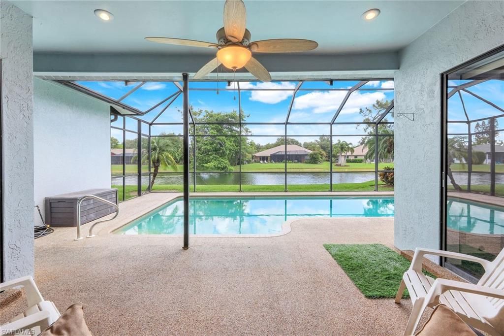 Glass Ceilings, Interior, Pool, Recessed Lighting, Sun Room, Water