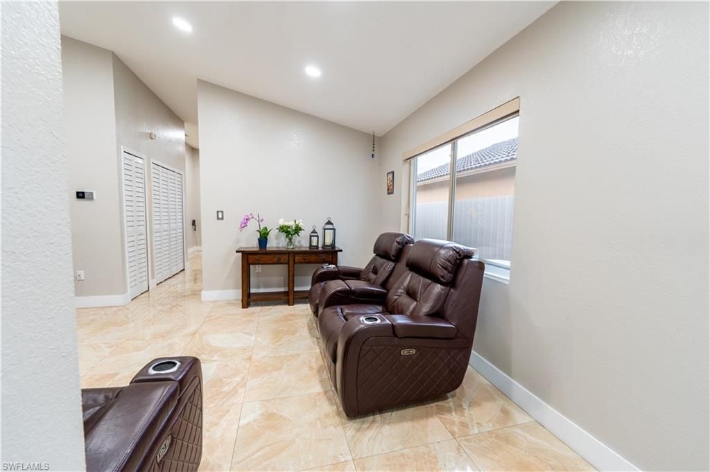 Home Theatre Room, Interior, Recessed Lighting