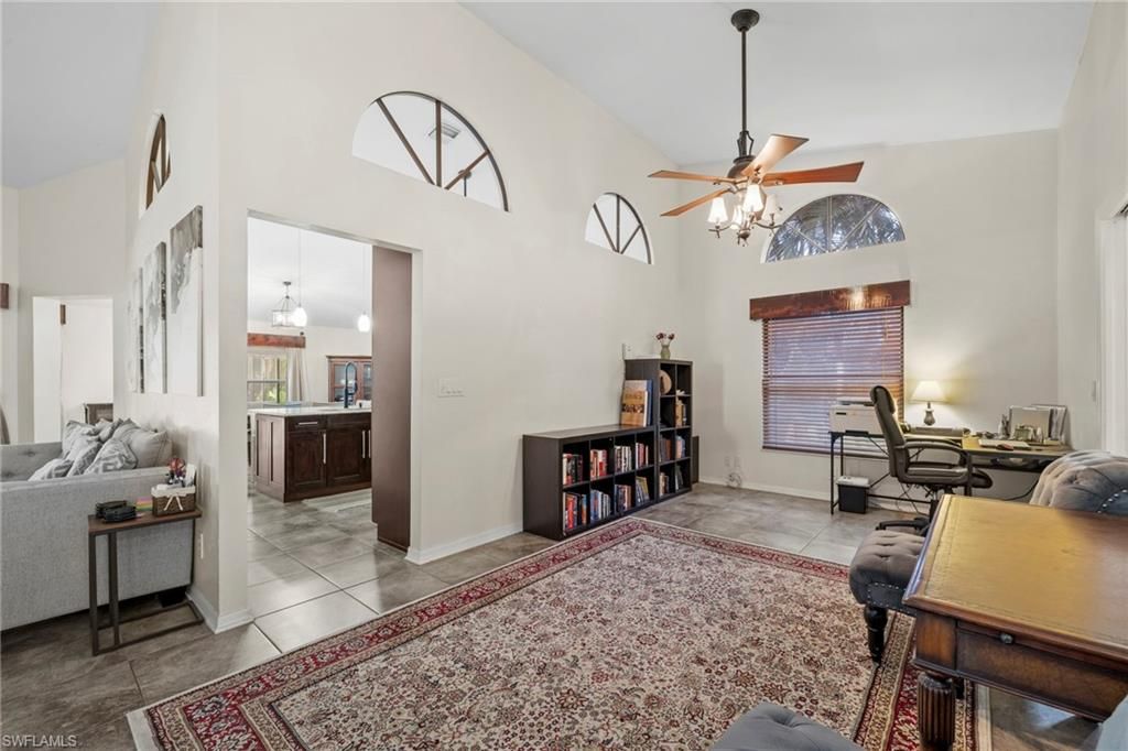 Home Office, Interior, Pendant Lights