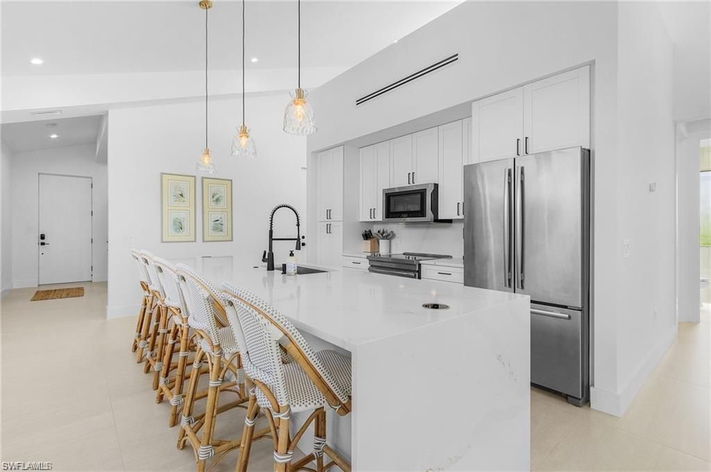 Interior, Kitchen, Pendant Lights, Recessed Lighting