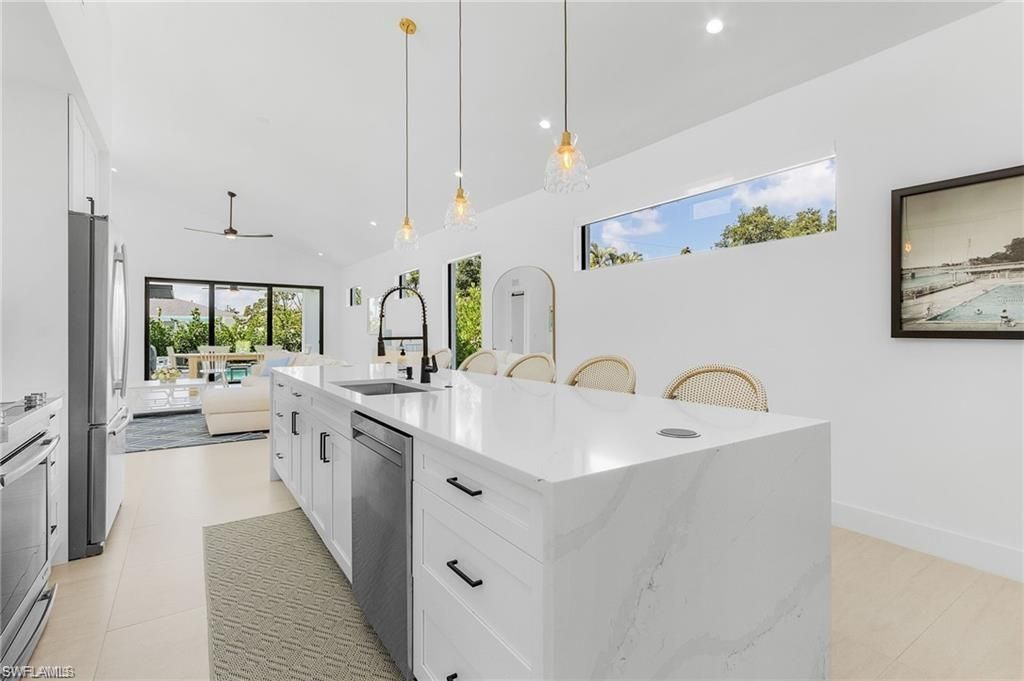 Interior, Kitchen, Pendant Lights, Recessed Lighting