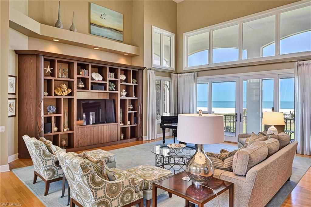 Interior, Living room, Piano, Water, Wood Texture Flooring