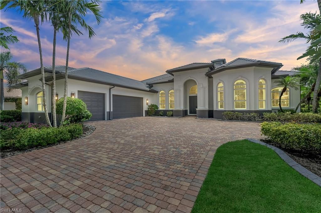 Attached, Backyard, Exterior, Facade, Mediterranean
