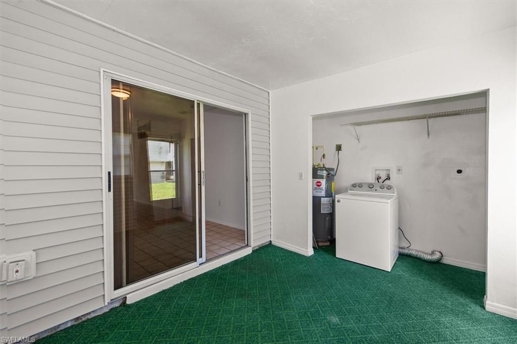 Interior, Washer