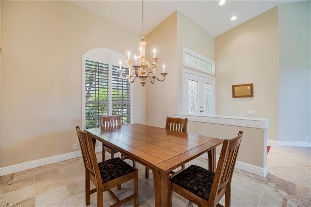 Chandelier, Dining room, Interior, Recessed Lighting