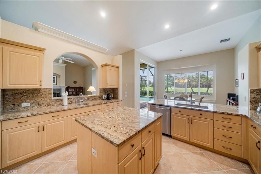 Interior, Kitchen, Pendant Lights, Recessed Lighting