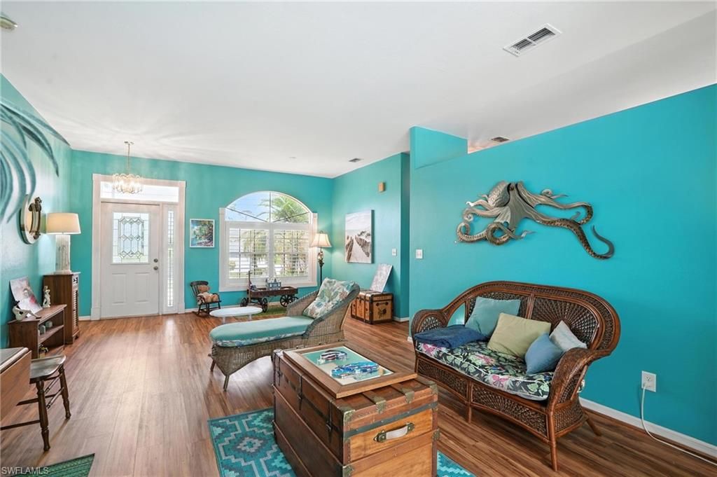 Chandelier, Interior, Living room, Wood Texture Flooring