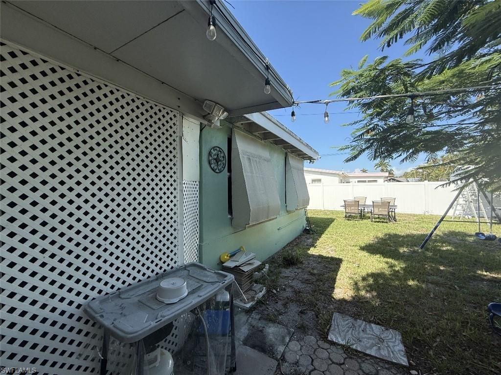 Backyard, Exterior
