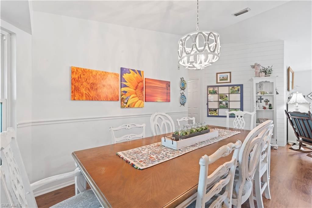 Chandelier, Dining room, Interior, Pendant Lights, Wood Texture Flooring