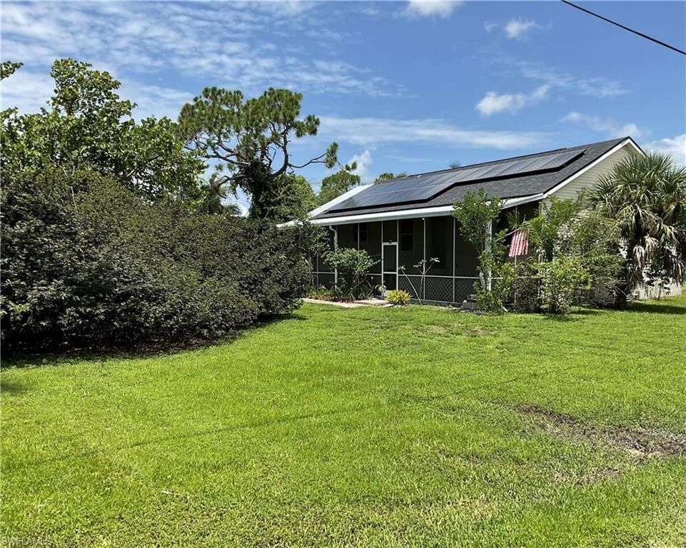 Backyard, Exterior, Solar Panels