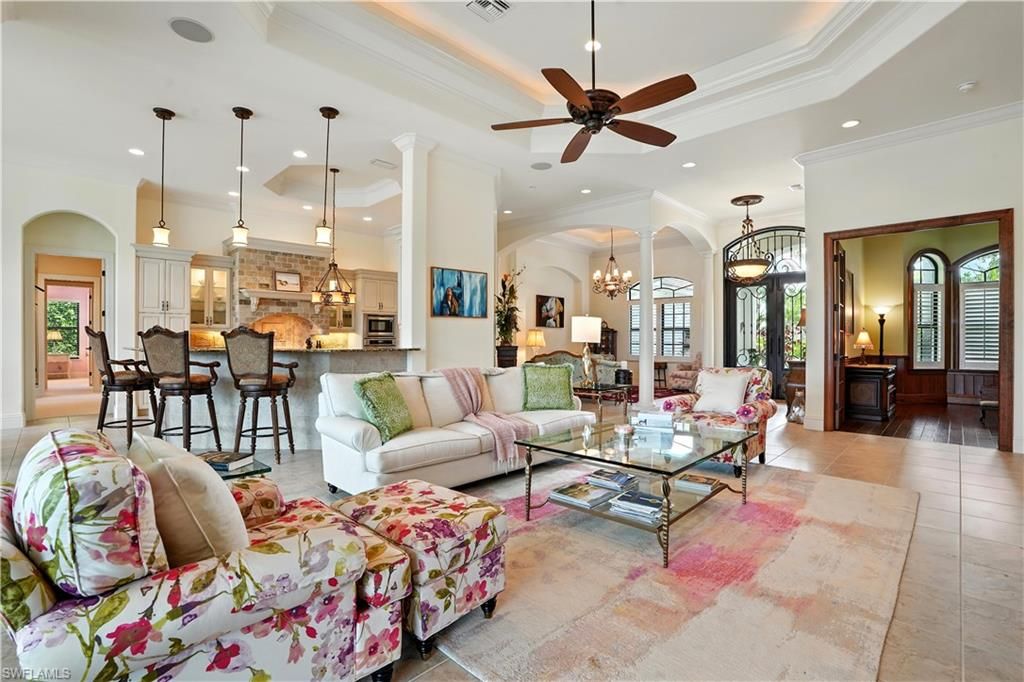 Chandelier, Interior, Kitchen, Living room, Pendant Lights, Recessed Lighting