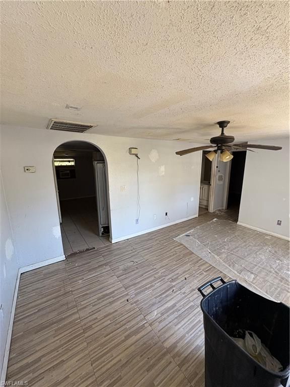 Empty room, Interior, Wood Texture Flooring