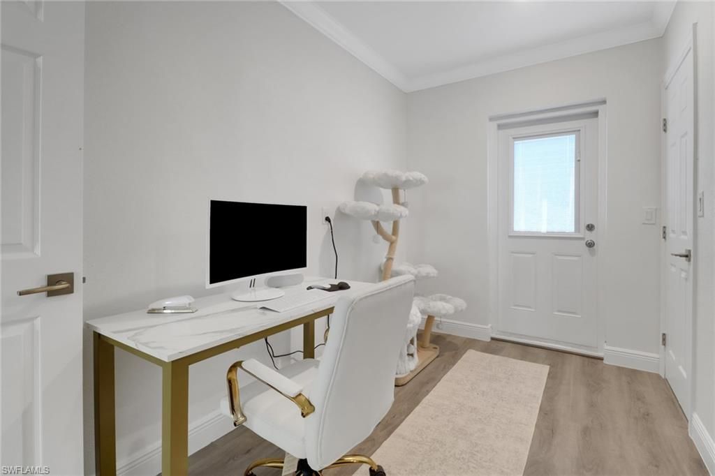 Home Office, Interior, Wood Texture Flooring