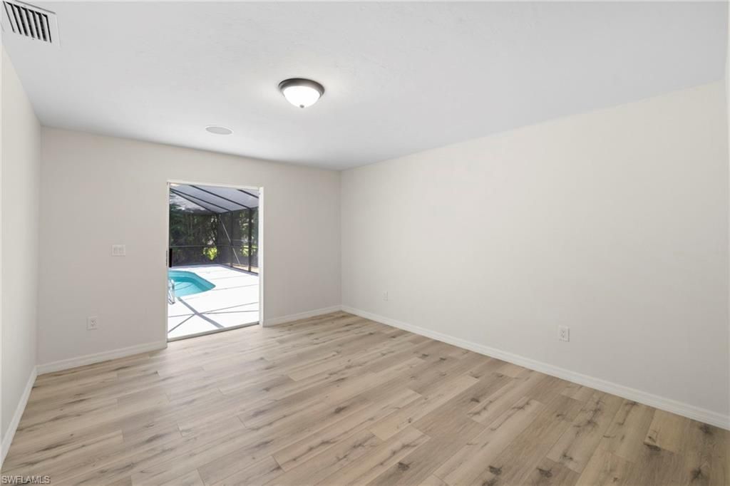 Empty room, Interior, Wood Texture Flooring