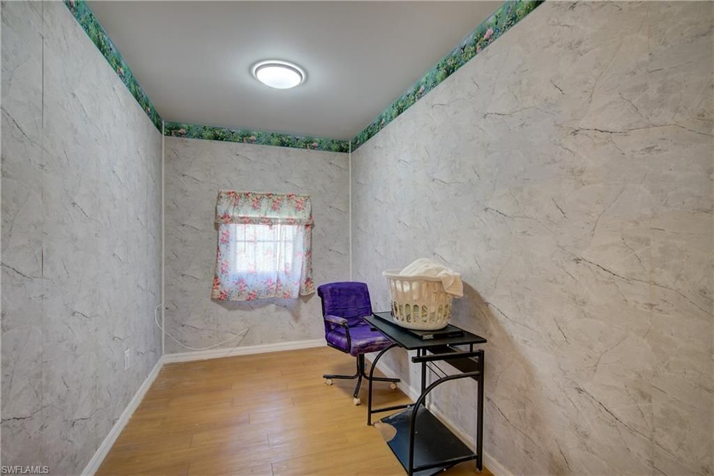 Interior, Marble Walls, Wood Texture Flooring