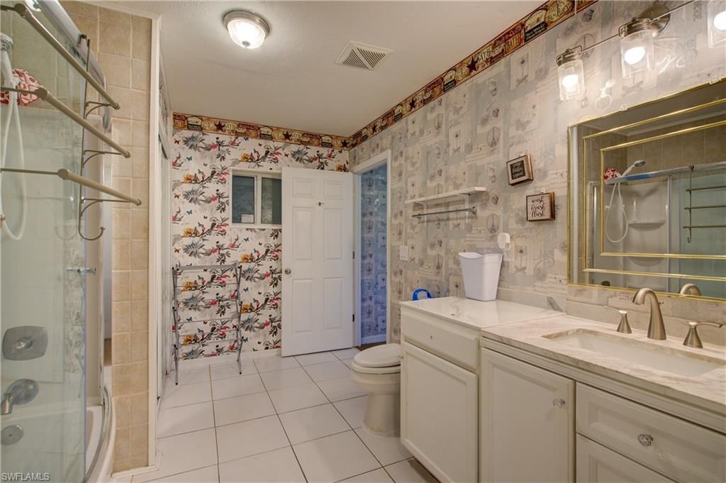 Bathroom, Dual Sink Vanities, Glass Shower, Interior