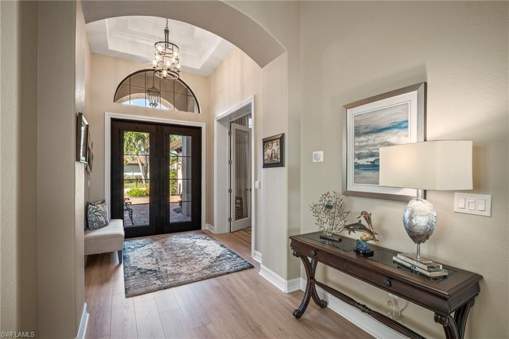 Chandelier, Interior, Pendant Lights, Wood Texture Flooring