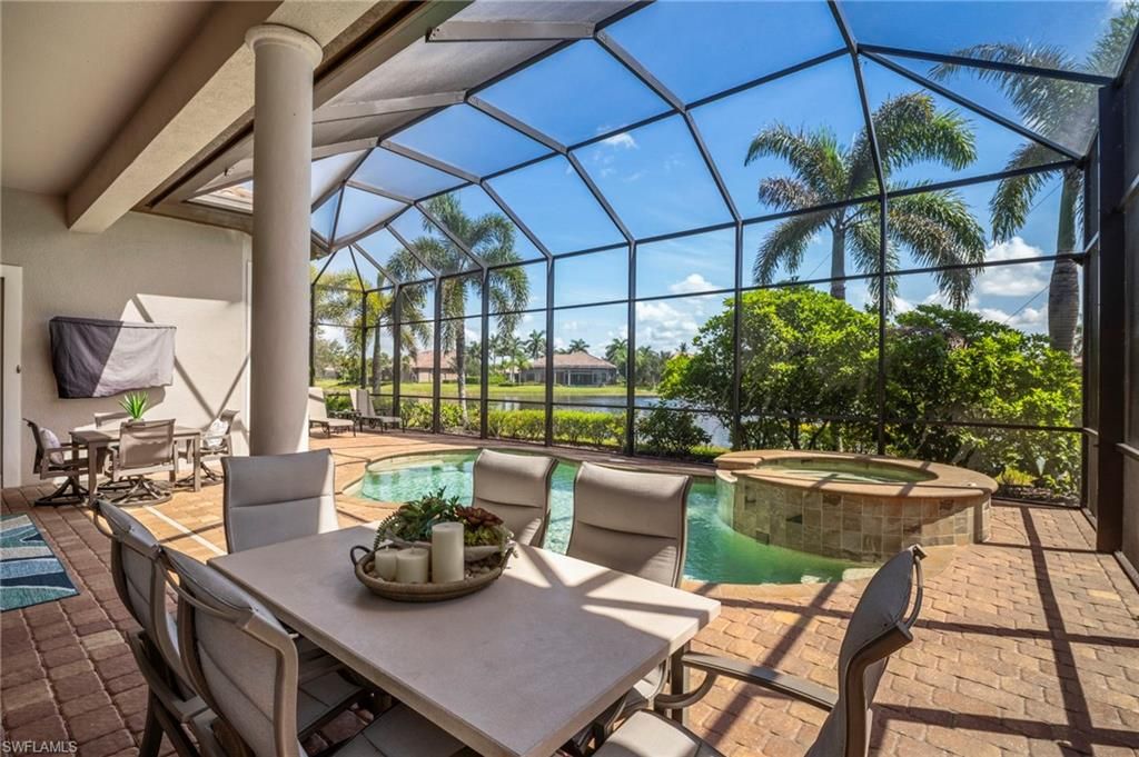 Dining room, Glass Ceilings, Interior, Pool, Sun Room