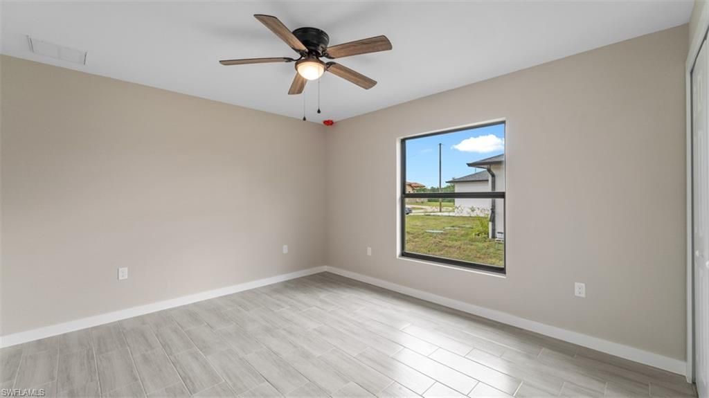 Empty room, Interior, Wood Texture Flooring