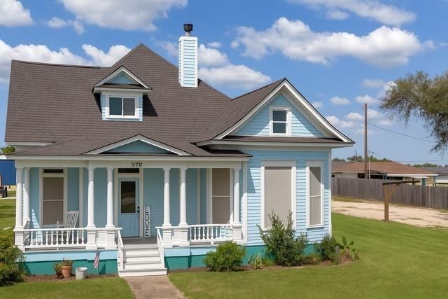 Exterior, Facade, Queen Anne Victorian