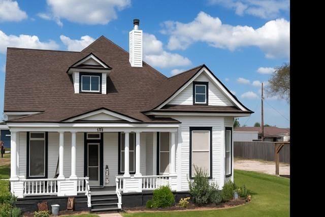 Exterior, Facade, Queen Anne Victorian