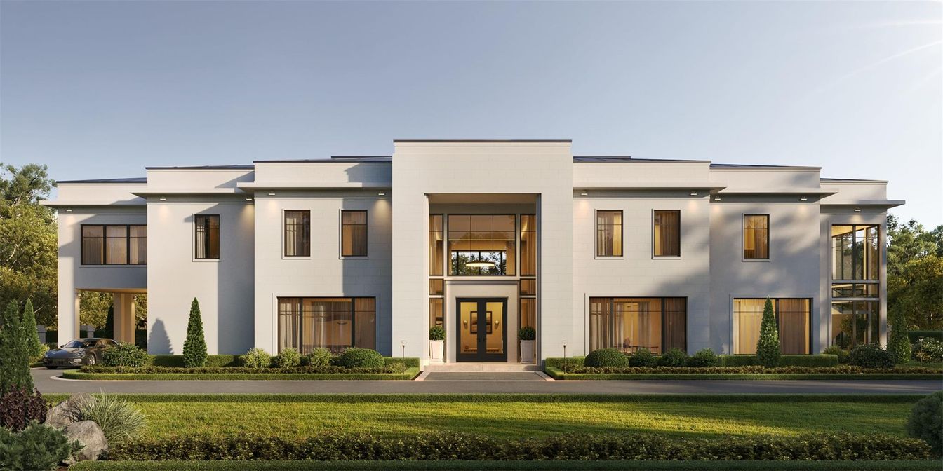 Exterior, Facade, Modern