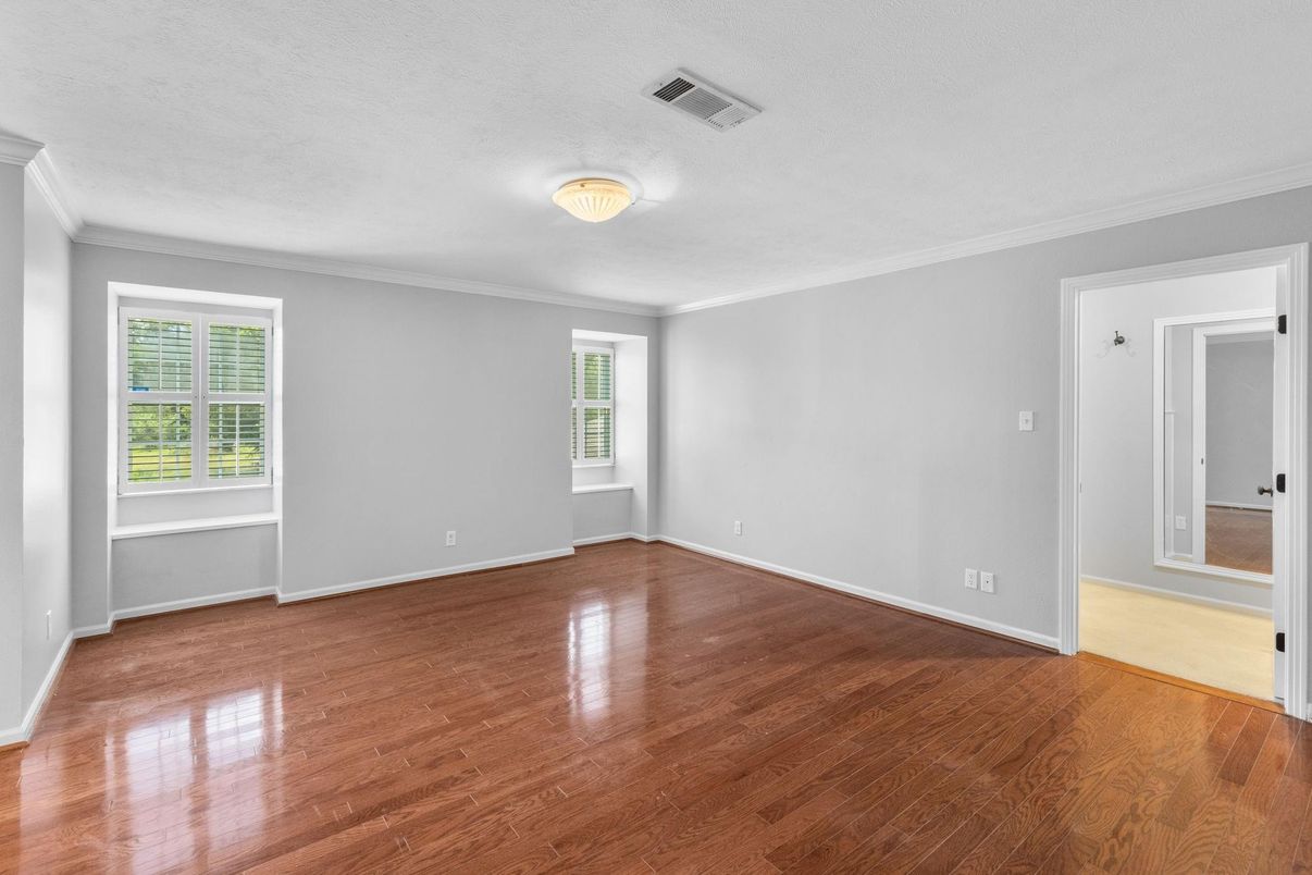 Empty room, Interior, Wood Texture Flooring