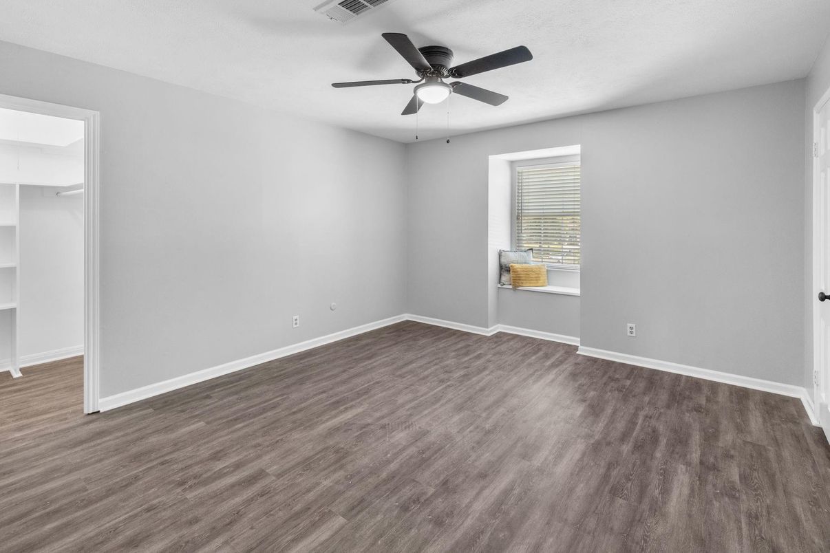 Empty room, Interior, Wood Texture Flooring