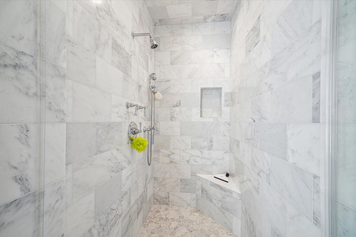 Bathroom, Interior, Marble Walls