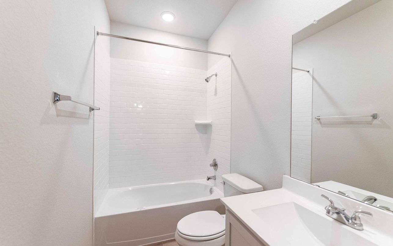 Bathroom, Interior, Recessed Lighting