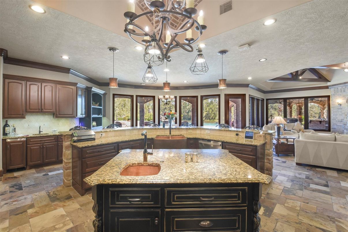 Chandelier, Interior, Kitchen, Living room, Pendant Lights, Recessed Lighting