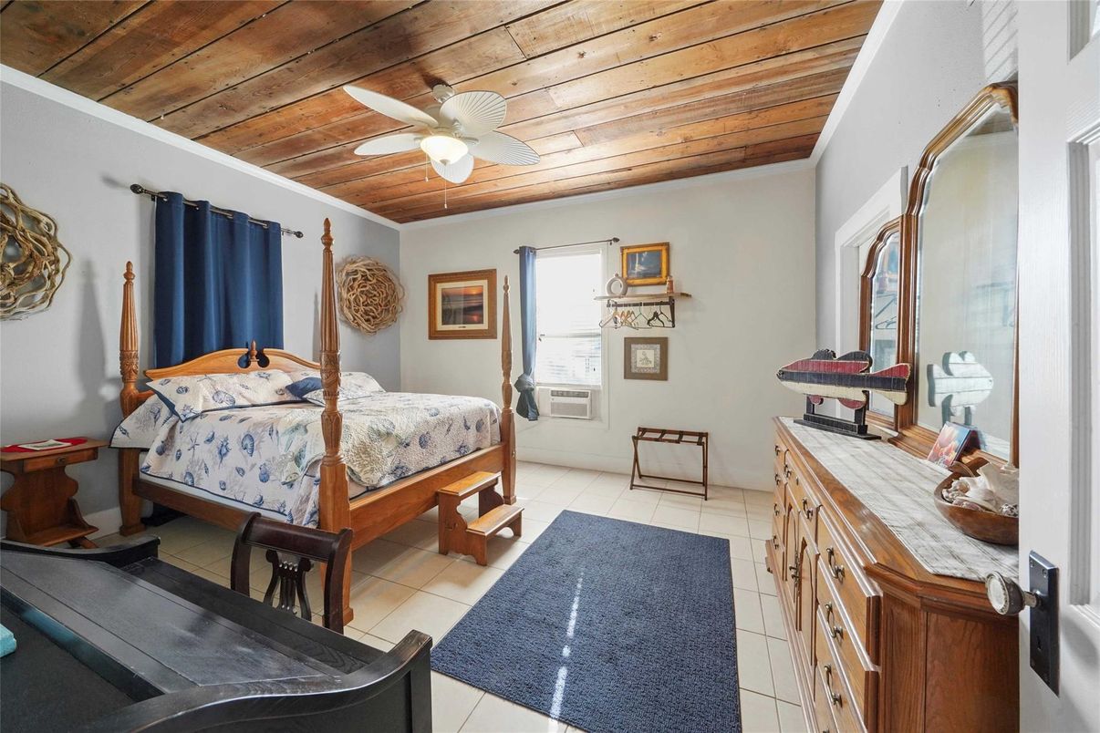 Bedroom, Interior, Wooden Ceilings