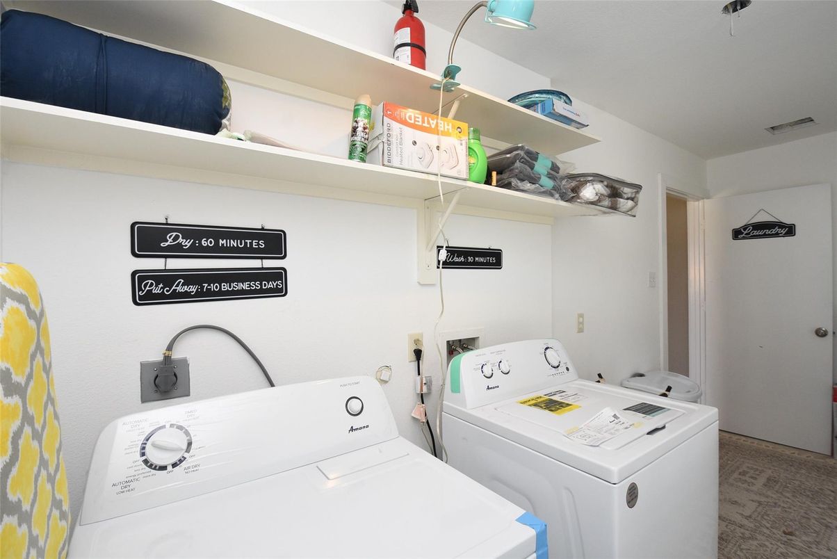 Interior, Washer