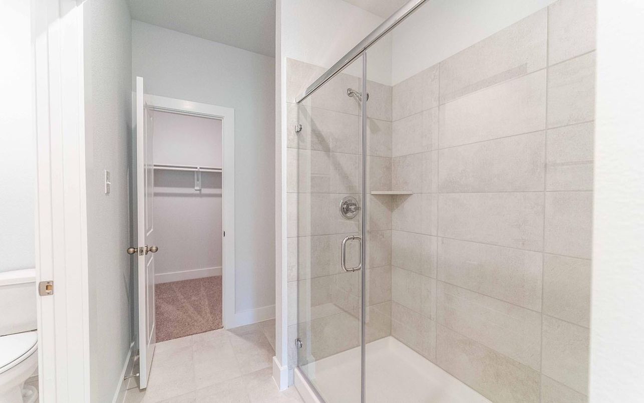 Bathroom, Glass Shower, Interior