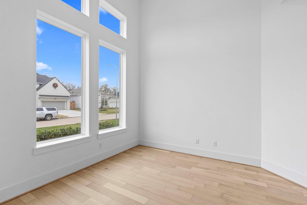 Empty room, Interior, Wood Texture Flooring