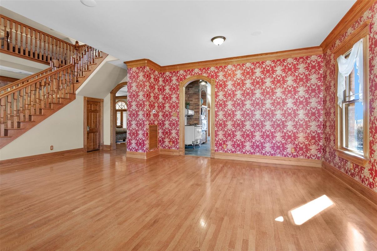 Empty room, Interior, Wood Texture Flooring