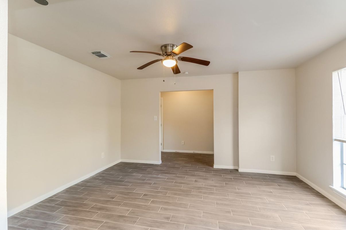 Empty room, Interior, Wood Texture Flooring