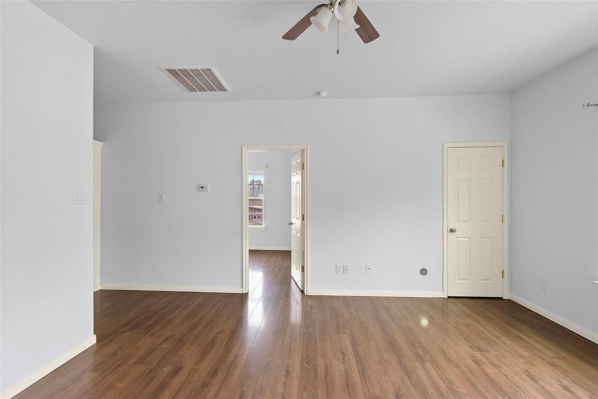 Empty room, Interior, Wood Texture Flooring