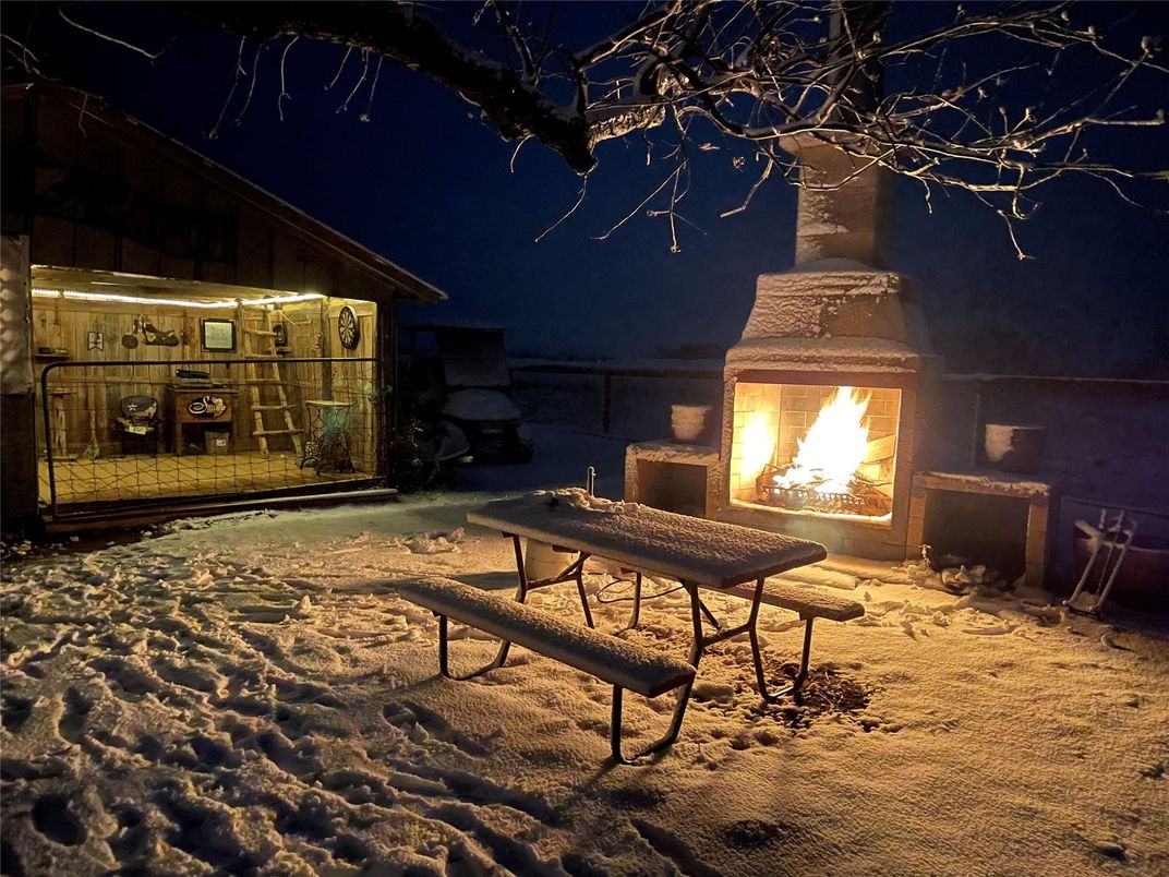 Exterior, Fireplace