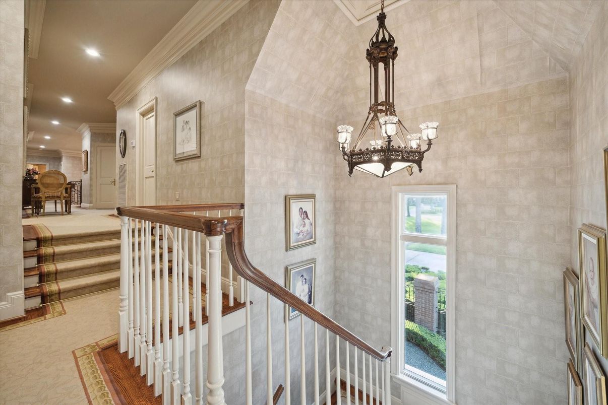 Chandelier, Interior, Recessed Lighting