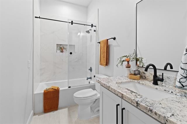 Bathroom, Glass Shower, Interior, Marble Walls