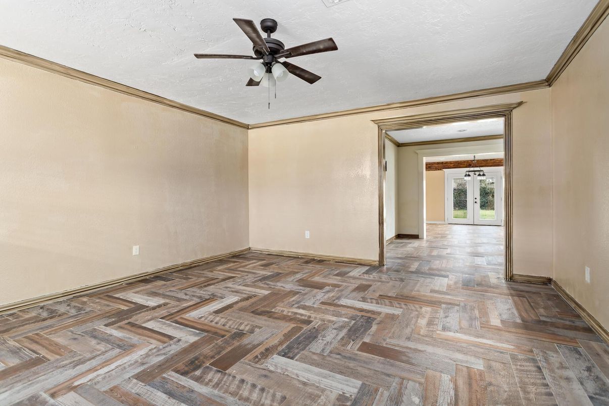Empty room, Interior, Wood Texture Flooring