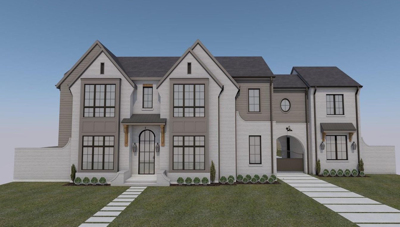 Exterior, Facade, French Provincial
