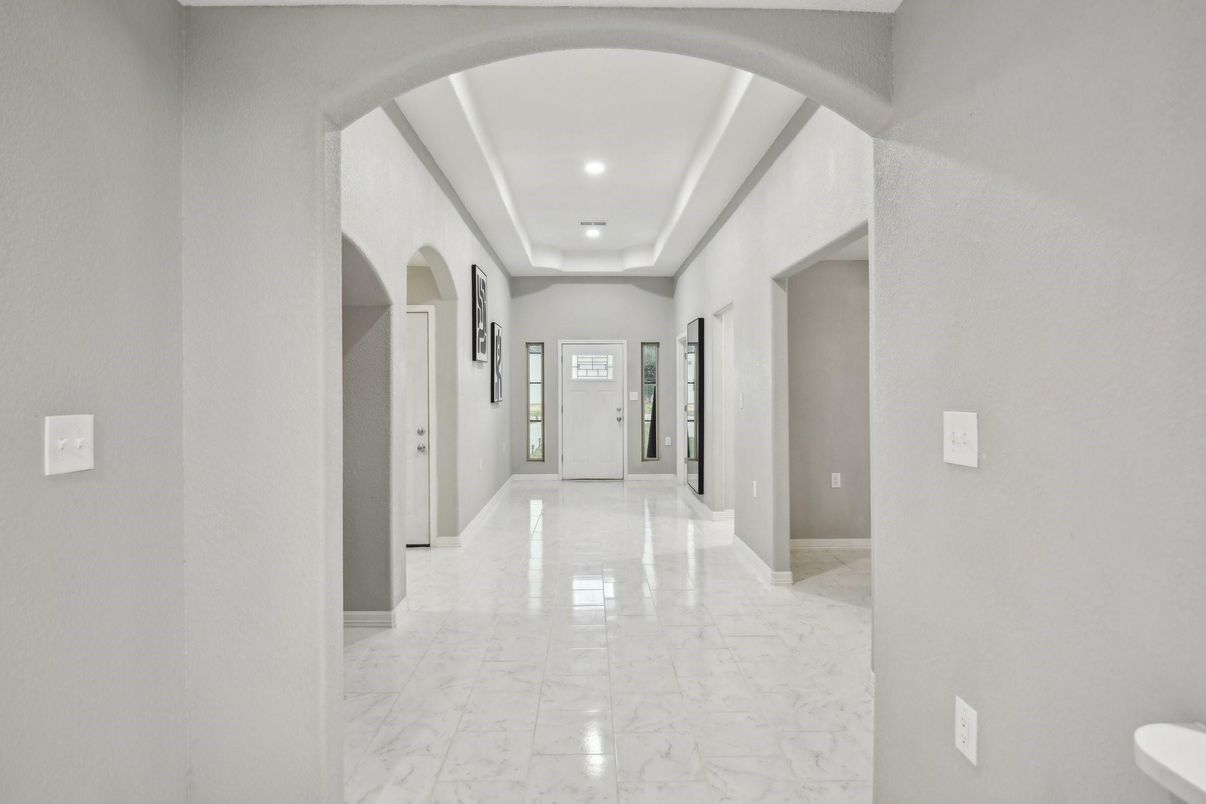 Interior, Marble, Recessed Lighting