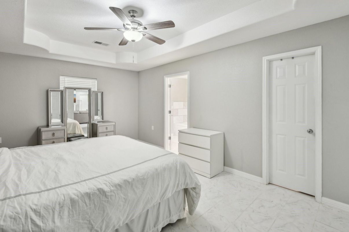 Bedroom, Interior, Marble