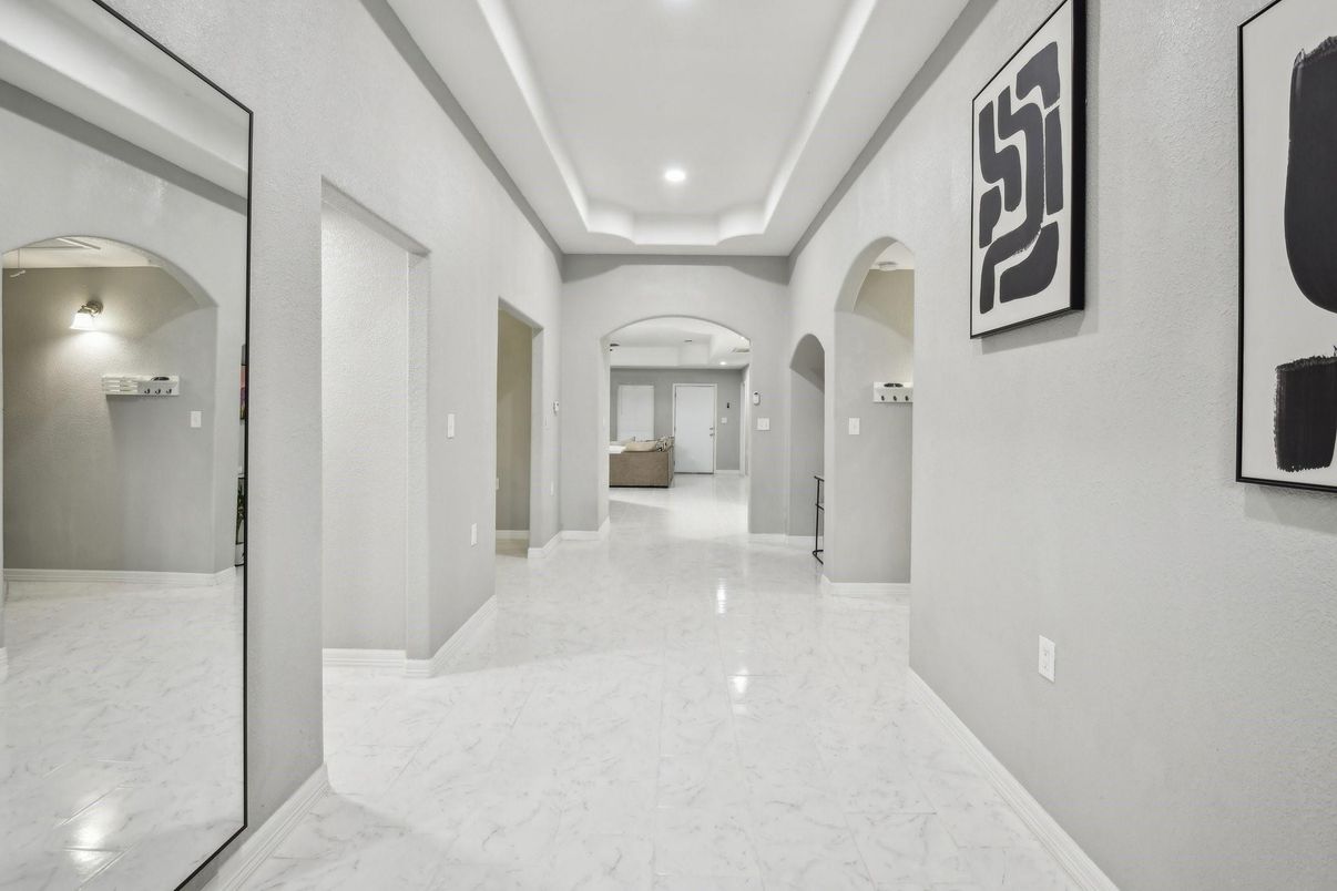Interior, Marble, Recessed Lighting