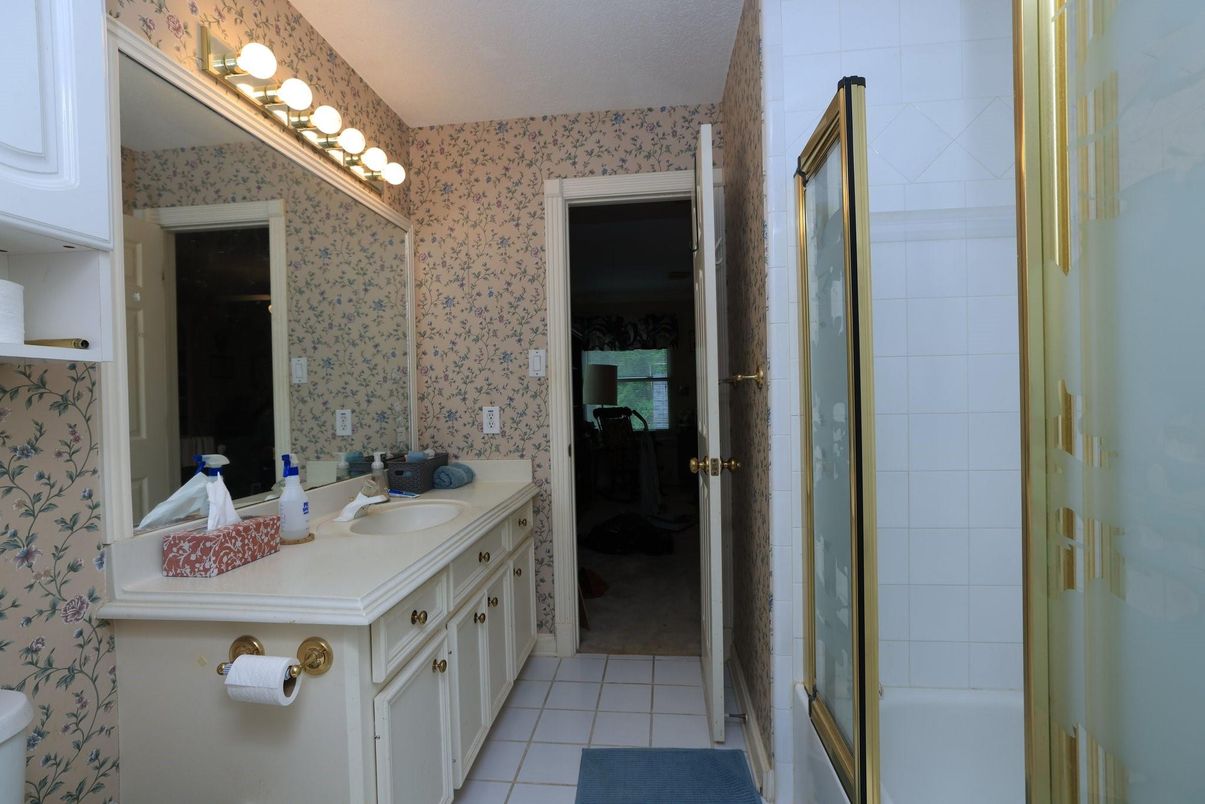 Bathroom, Dual Sink Vanities, Glass Shower, Interior
